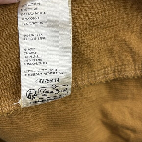 Free People Small Memories Of You Corduroy Tunic Top Asymmetrical Oversized - Picture 7 of 16